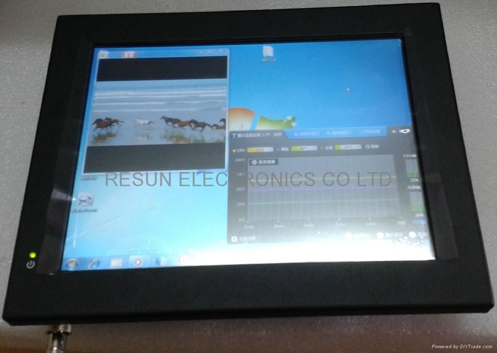 10" industrial touch screen panel pc