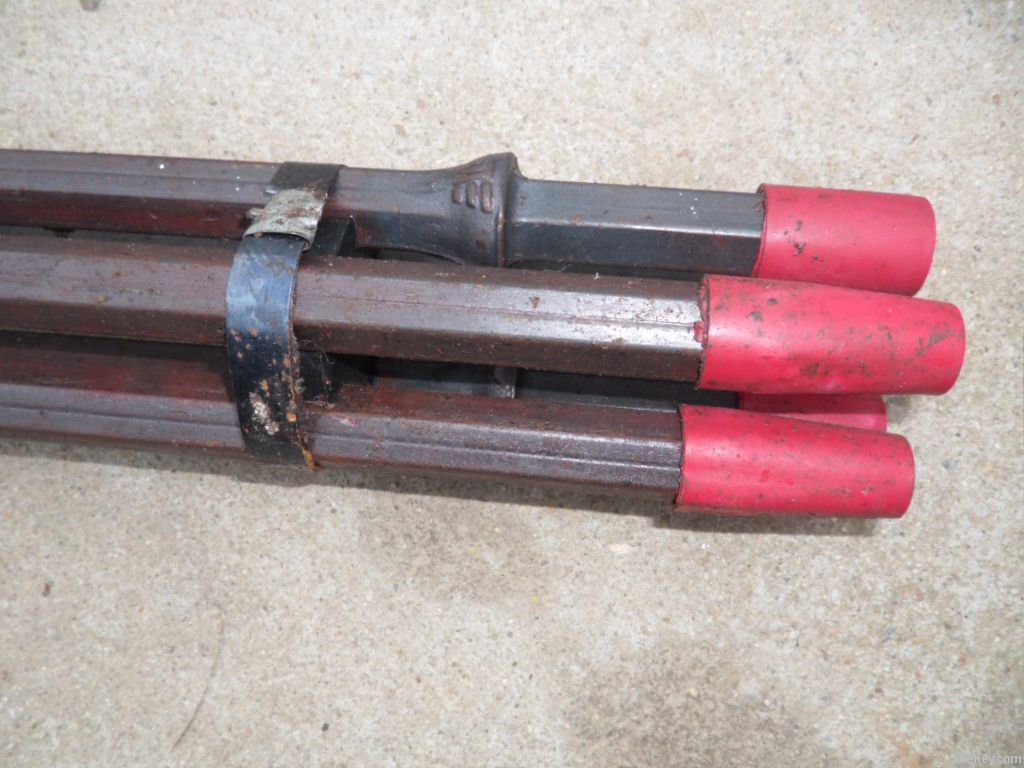 HEX drill rod , tapered drill rod , HEX drill steel