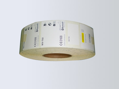 self-adhesive label