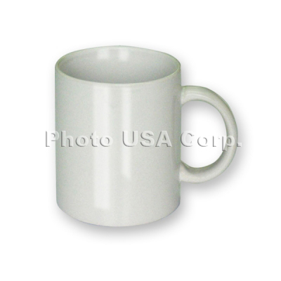 11oz coated white mug