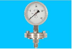 diaphragm seal pressure gauge