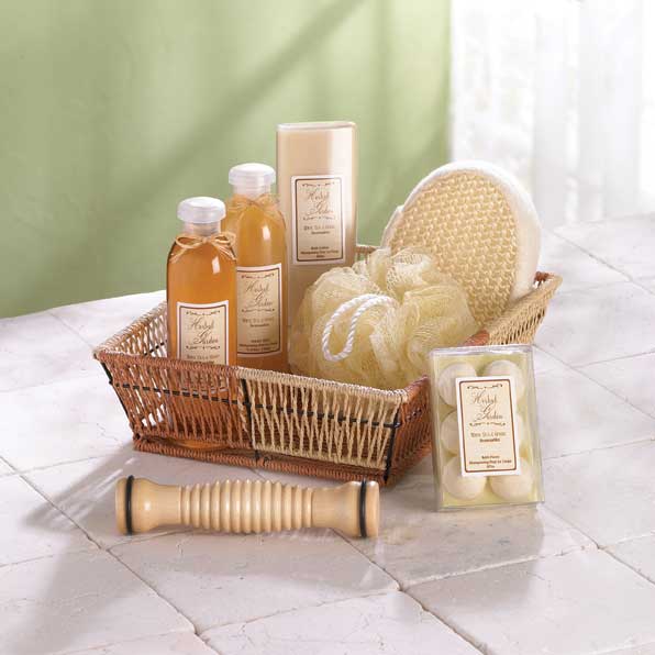 Ginger Tea Bath Basket