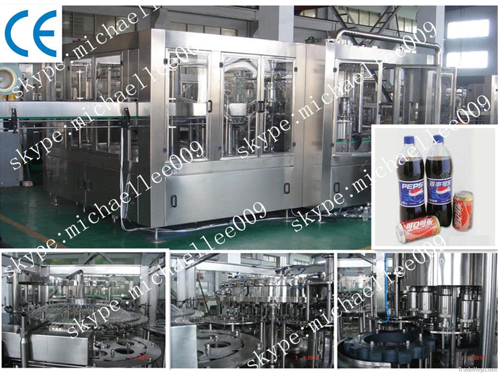 Automatic PET Bottle Carbonated Drink Filling Machine