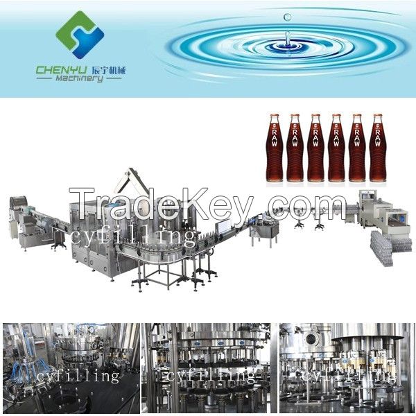 Automatic PET Bottle Soft Drink Filling Machine