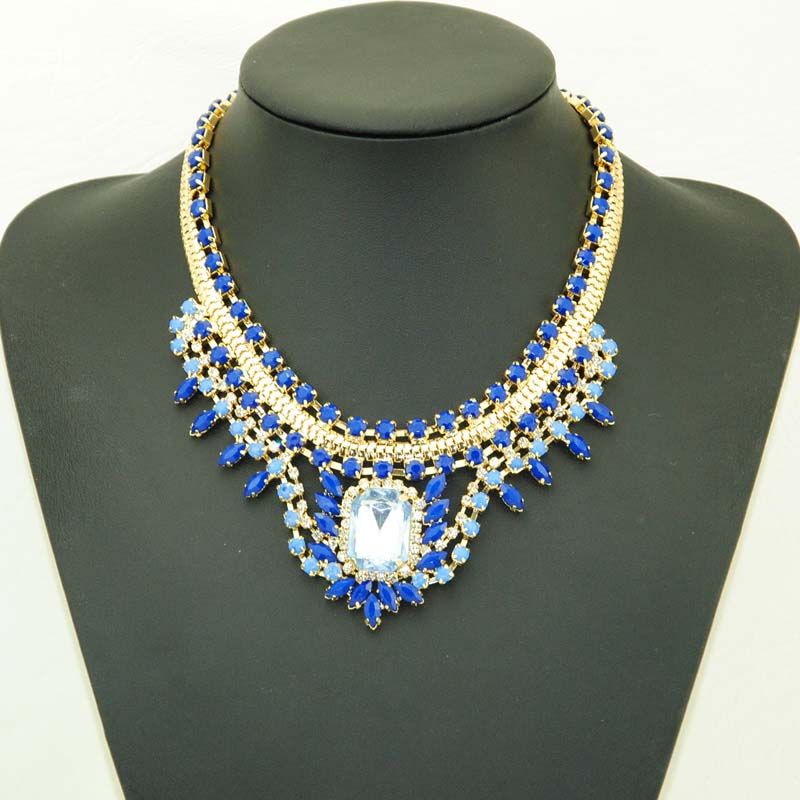 2014 NewHot-Sell Women Beaded Charm Necklaces 