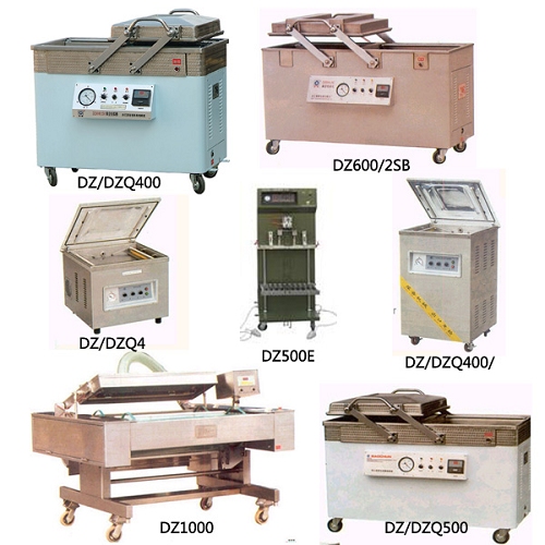 Compact vacuum packaging machine