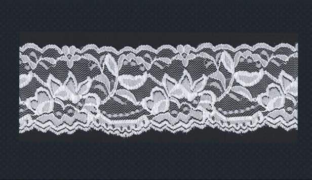 Tricot lace, elastic lace