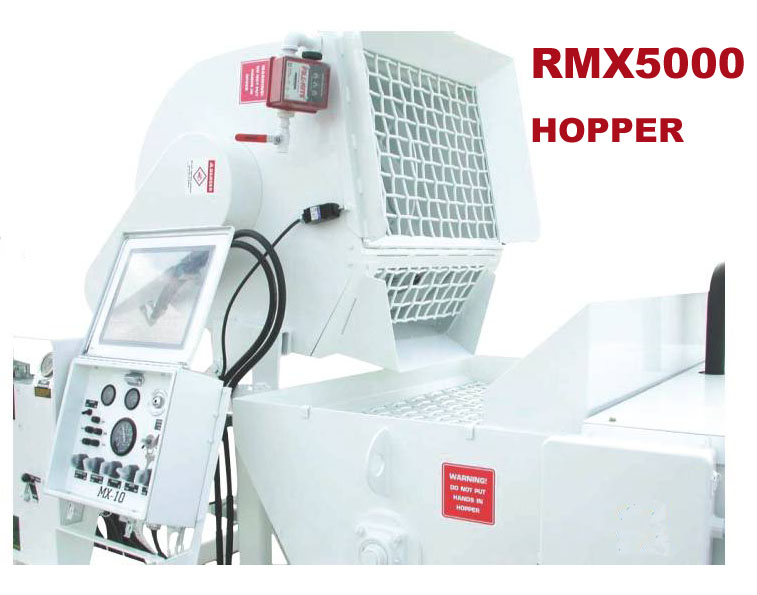 rmx-5000 refractory shotcrete equipment