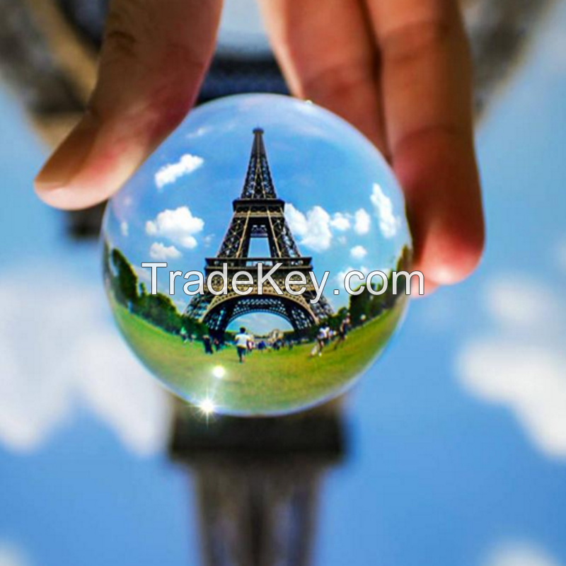 High quality 80mm crystal lensball for photography using