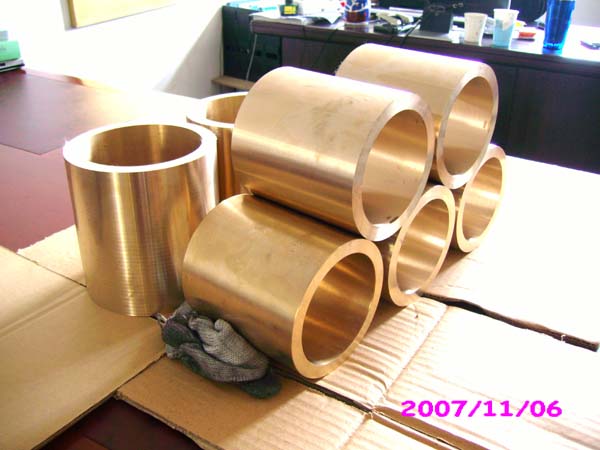 copper bushing/pipe  centrifugal casting