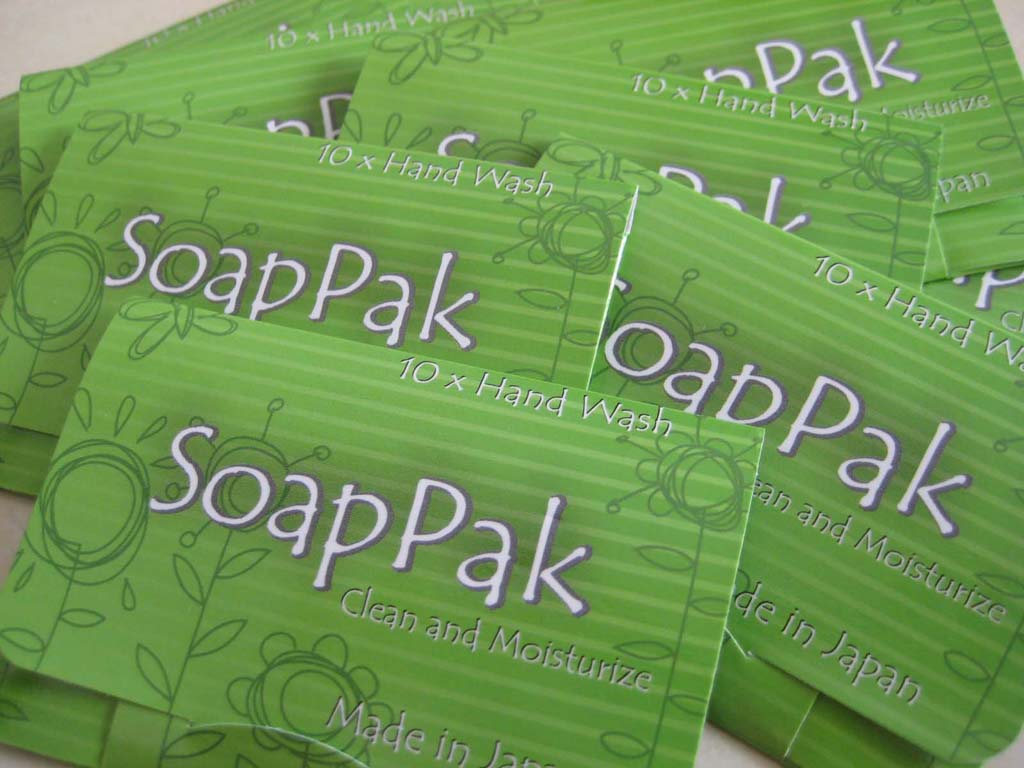 SoapPak Paper Soap (Japan)