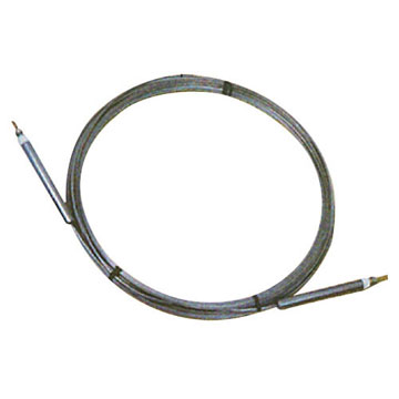 coil heater, air heater, thermostat, thermocouple, cable