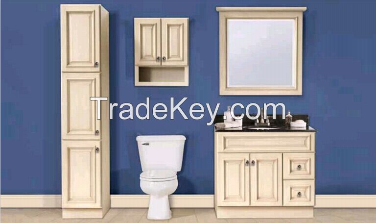 China Factory Bathroom Furniture Wooden Bath Cabinet 