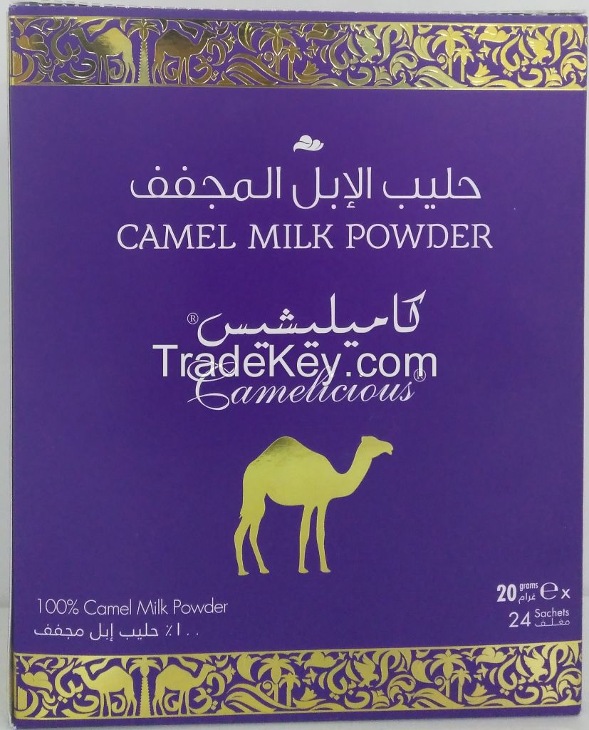 100% pure camel milk powder