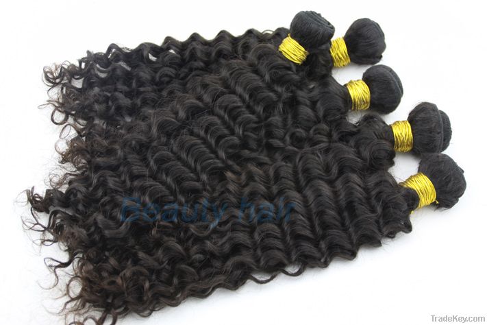 kinky curly , deep curly peruvian virgin humn hair extnesion, DHl free