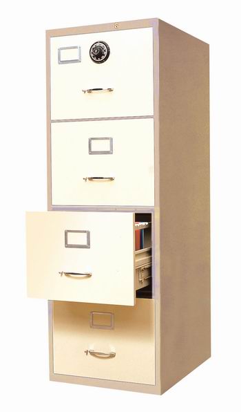 Fire proof filing cabinet