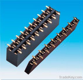 SMD type female connector double row