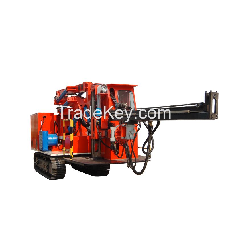 Single-Arm Hydraulic Anchor Drilling Machine