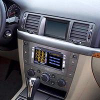 double din car DVD player with navigation, bluetooth for Vectra