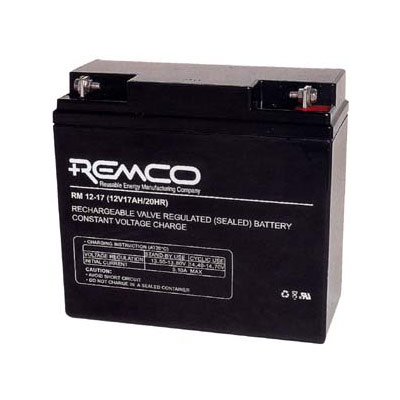 REMCO 12V17AH Rechargeable sealed lead acid battery