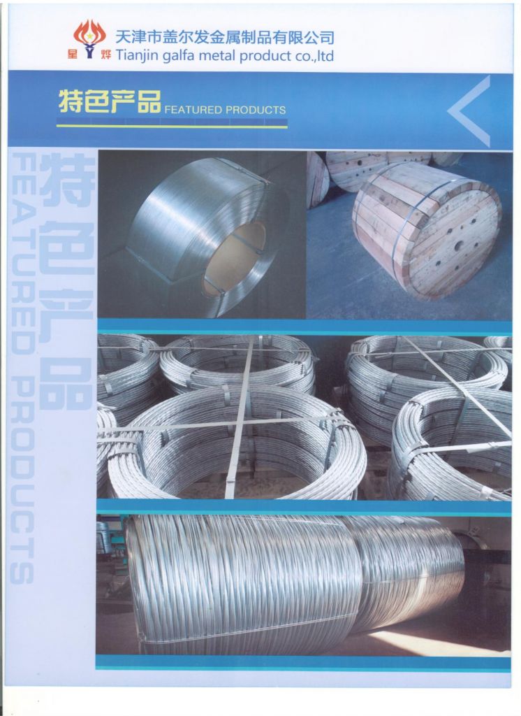 GALFAN wire/strand ASTM B802 803