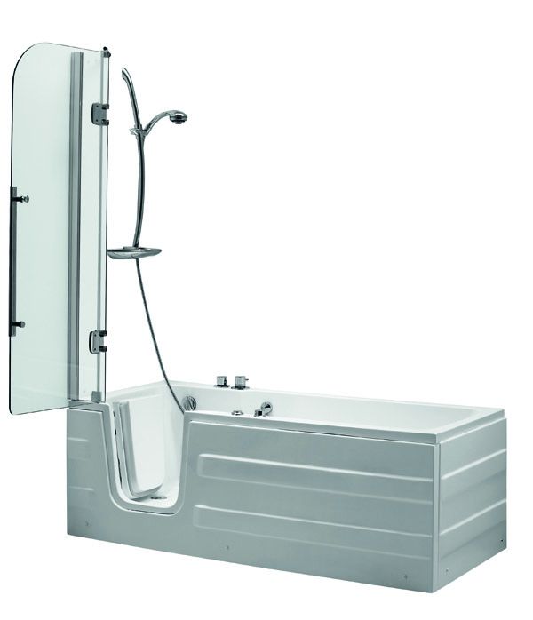 Walk In Tub With Glass Panel