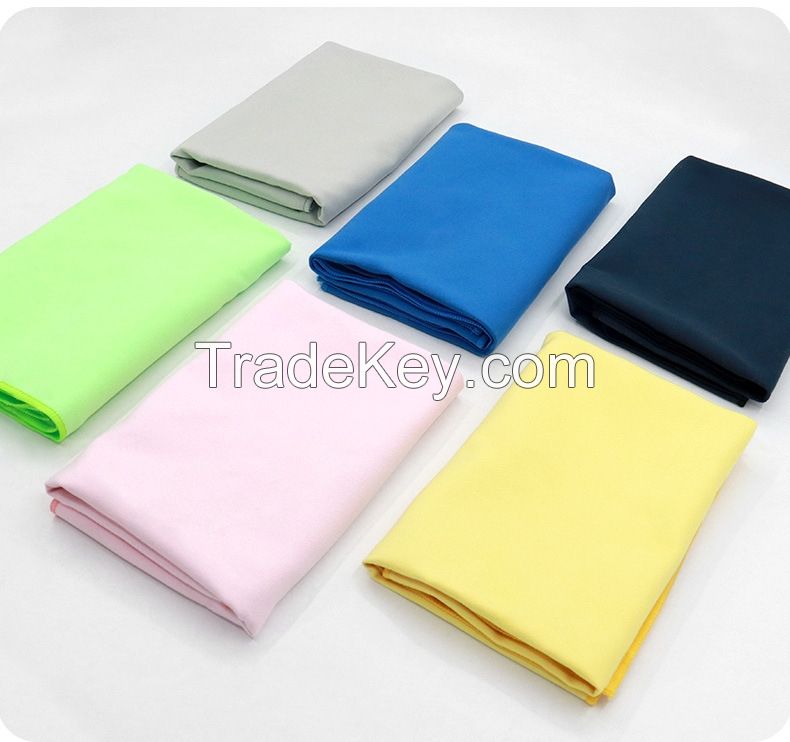 Fast Dry Super Absorbent Yoga Fitness Exercise Gym Travel Soft Lightweight Custom Microfiber Sports Towel