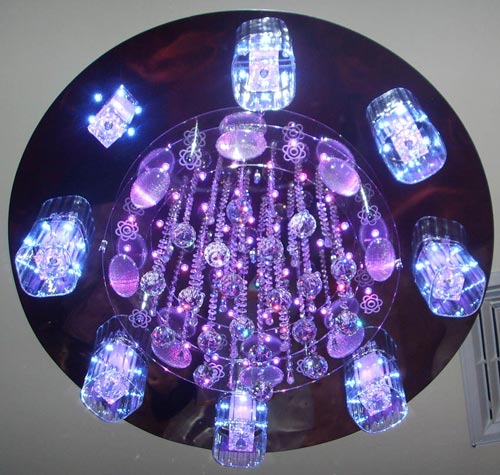 ceiling crystal lamp