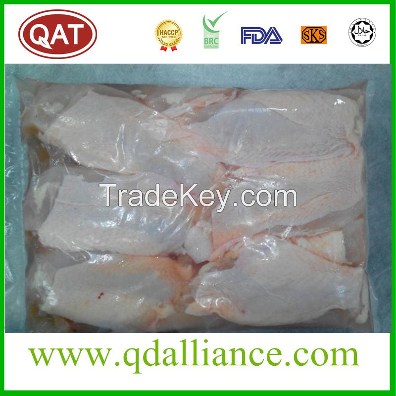 Frozen Halal Chicken Breast Meat with Skin on