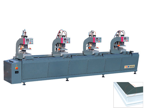 Four-head seamless welding machine