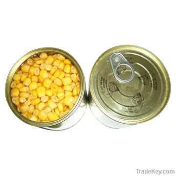 Canned sweet corn