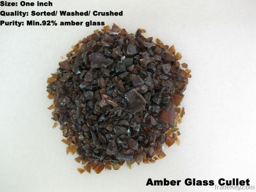 Amber Glass Cullet