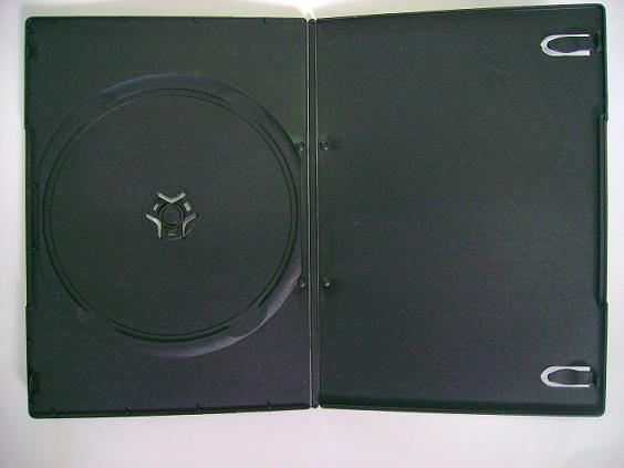 5mm single black DVD Case