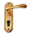 Brass handle