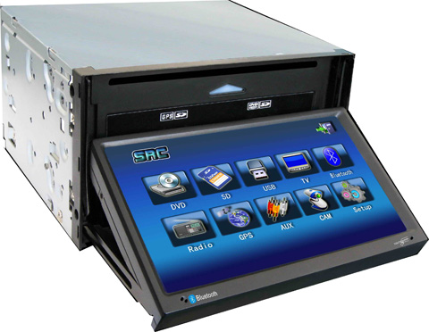 double Din integrate DVD player