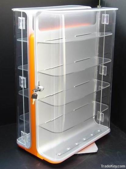 Acrylic cabinet display