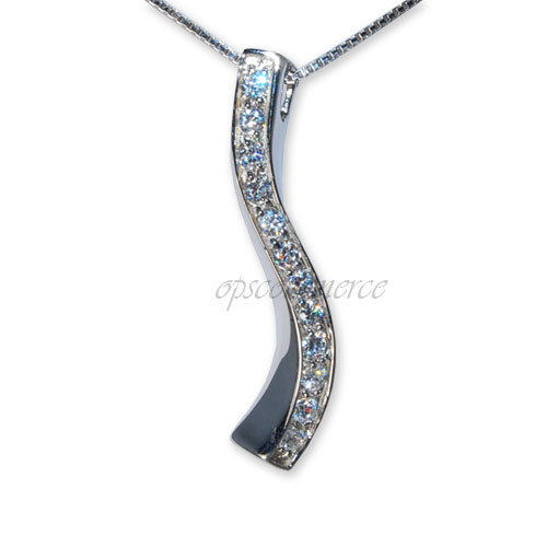 A high quality cubic zirconia collection WITH rhodium finished