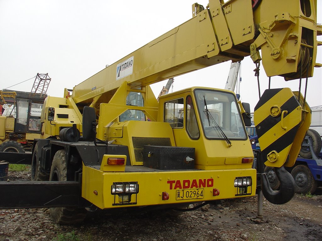 KATO&TADANO used rough terrain crane 25 ton