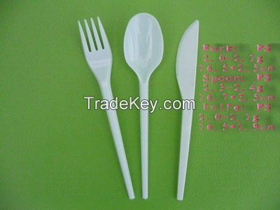 Disposable plastic Fork PS