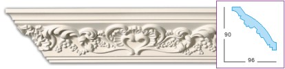 Carving Cornice Moulding - Polyurethane(PU) Decoration
