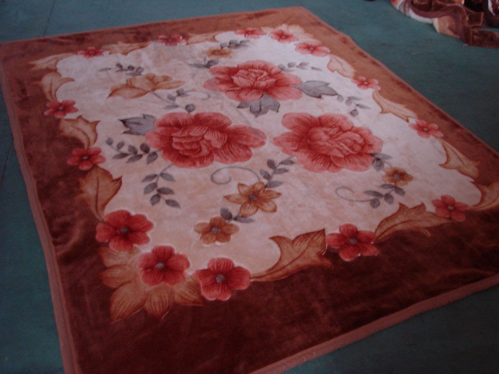 POLYESTER mink blanket