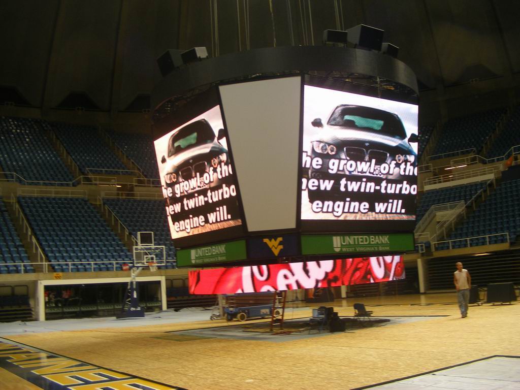 LED Display for West Virginia University Stadium