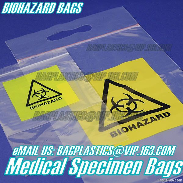 Biohazard Bag, Medical Specimen Bags, Specimen Bag, Kangaroo Bag, Lab S