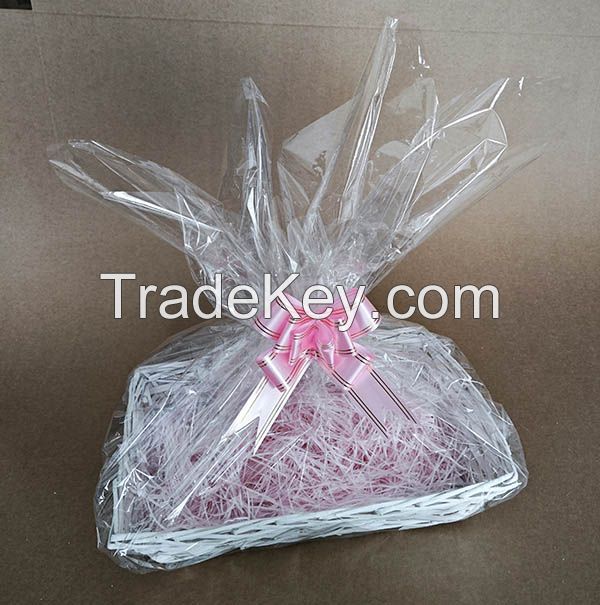 sell willow basket tissue shred pull bows of set