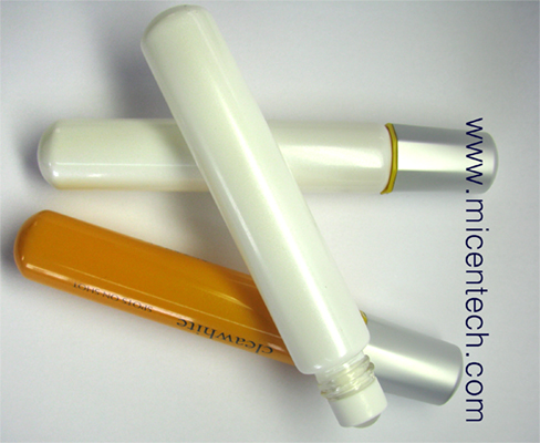roll-on tube glass vial