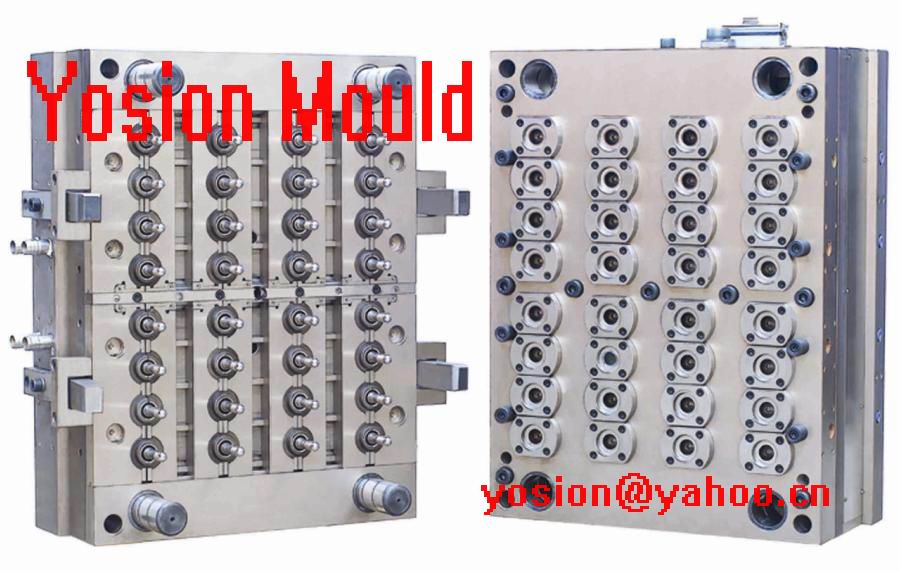 PET preform mould