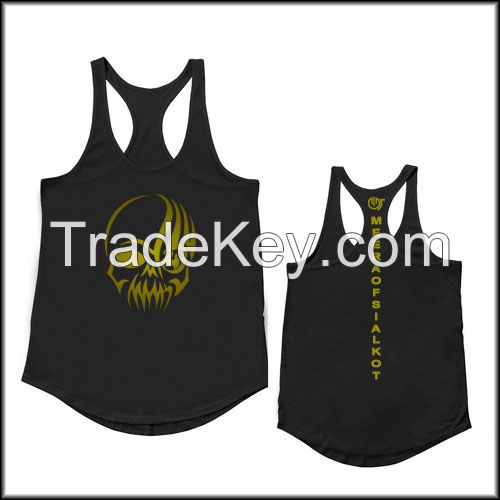 Men's Workout Tank Tops Gym Vest Bodybuilding Fitness Muscle Shirts