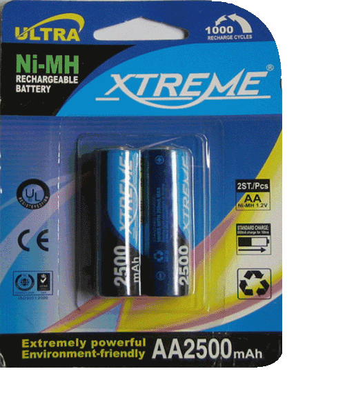 NI-MH rechargeable battery
