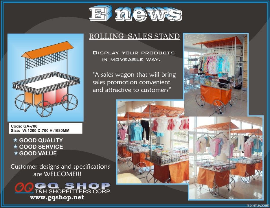 ROLLING SALES STAND