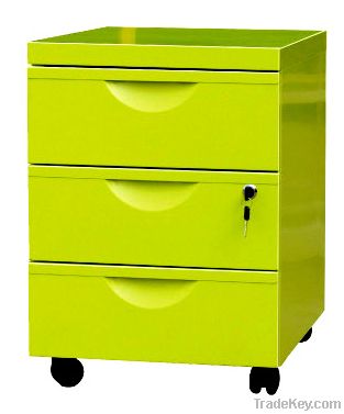 Cheap Factory sale mart movable metal pedestal drawer cabinet